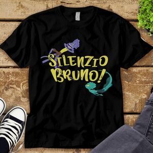 Disney Luca Silenzio Bruno! Characters Swimming T-Shirt Unisex Tee Adult T-shirt